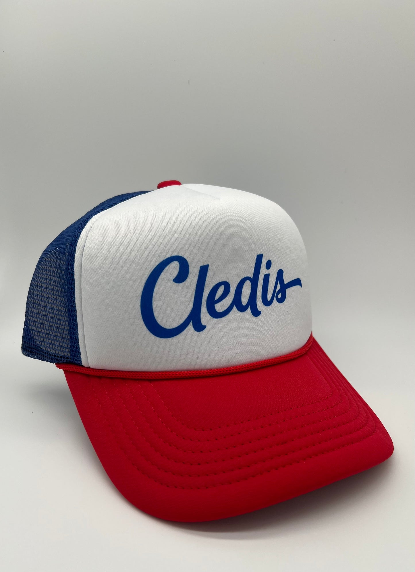 Red, White & Blue Cledis Trucker Hat