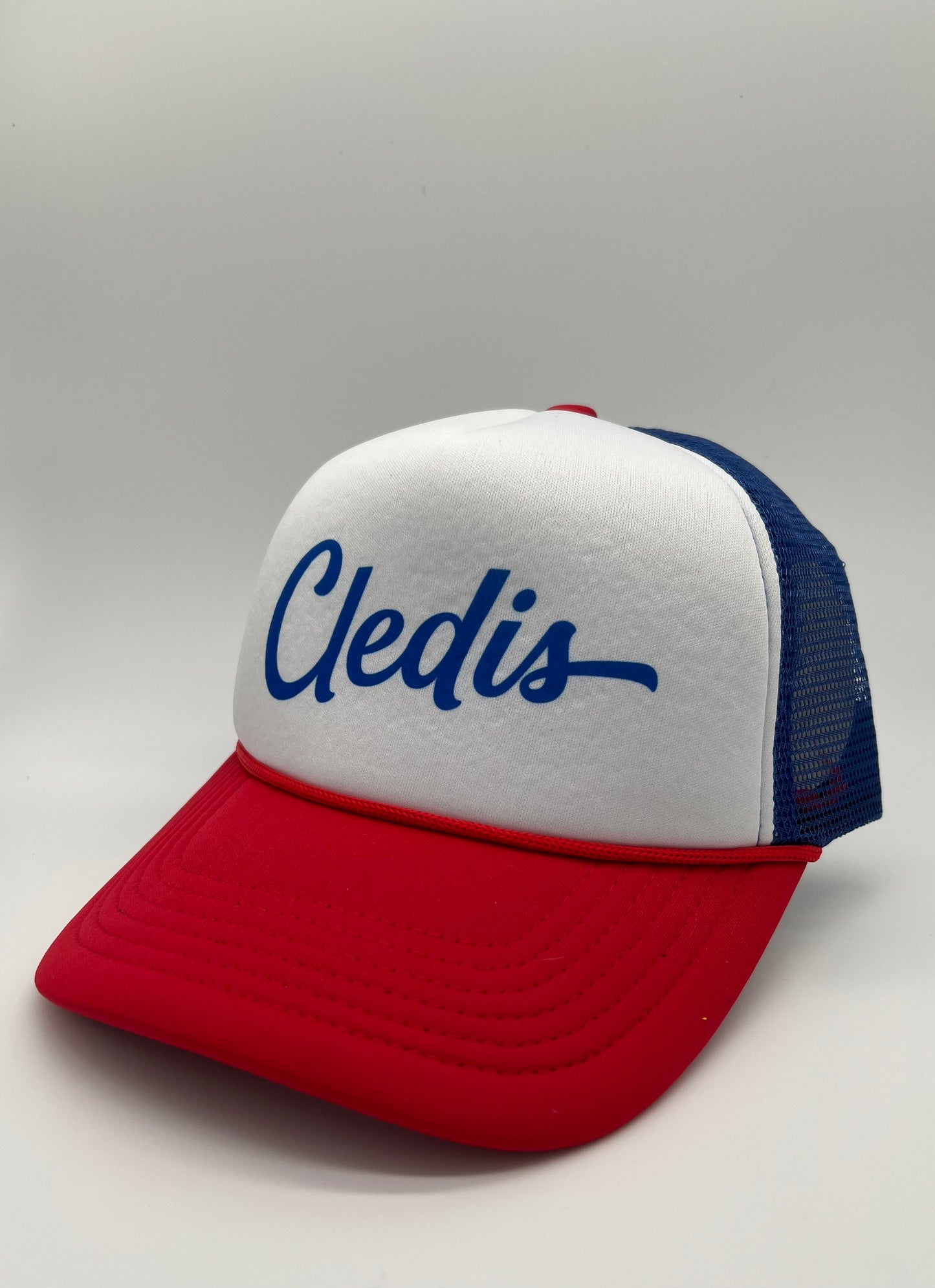 Red, White & Blue Cledis Trucker Hat